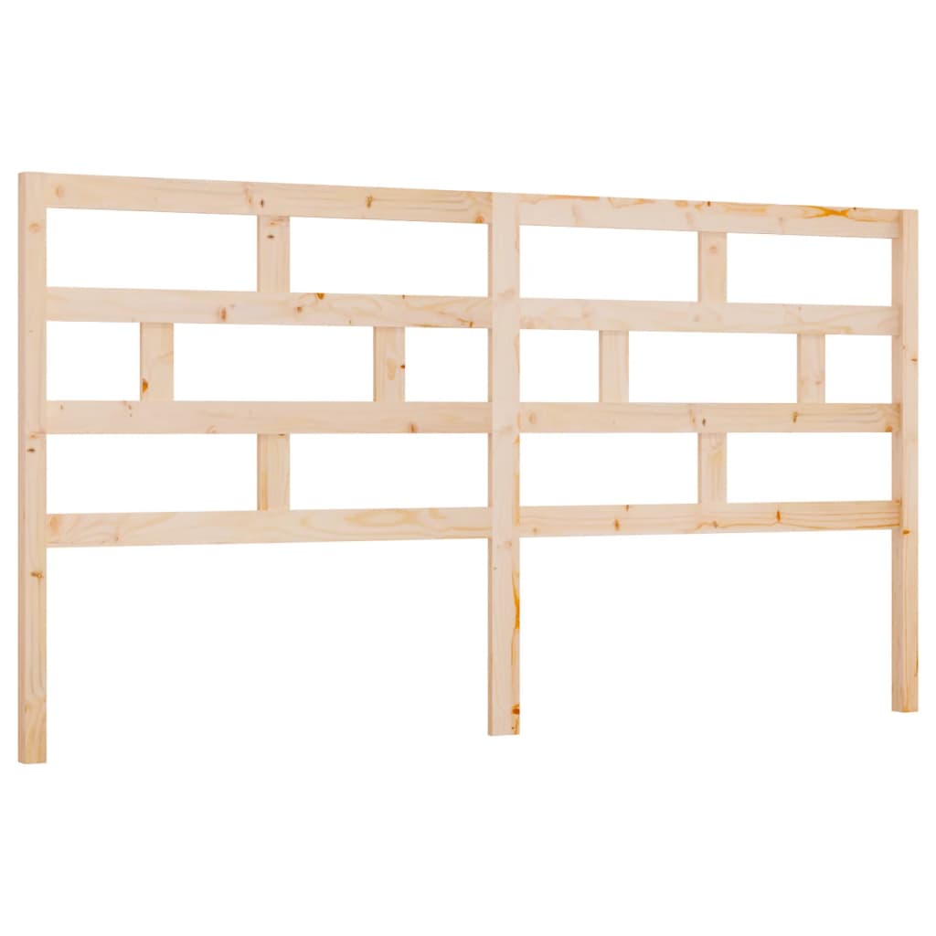 Hoofdbord 206X4X100 Cm Massief Grenenhout