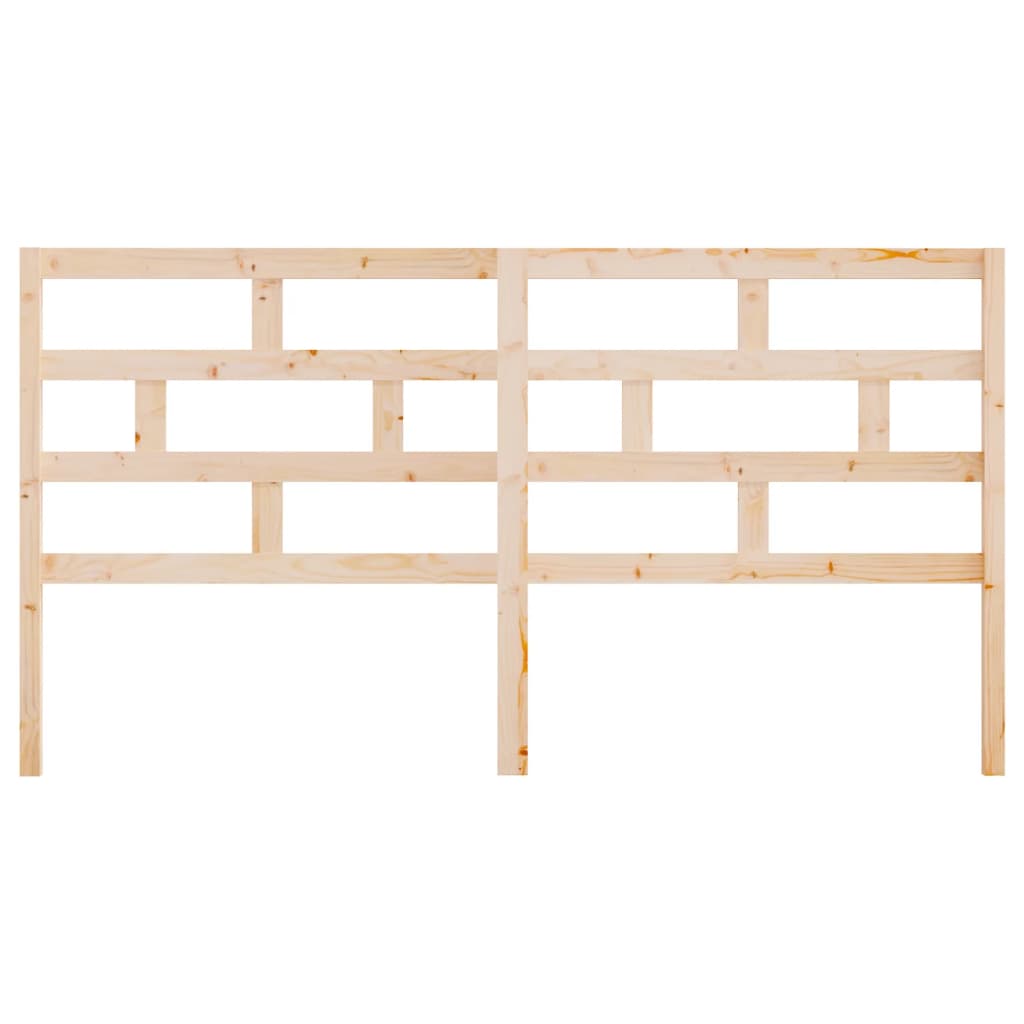 Hoofdbord 206X4X100 Cm Massief Grenenhout