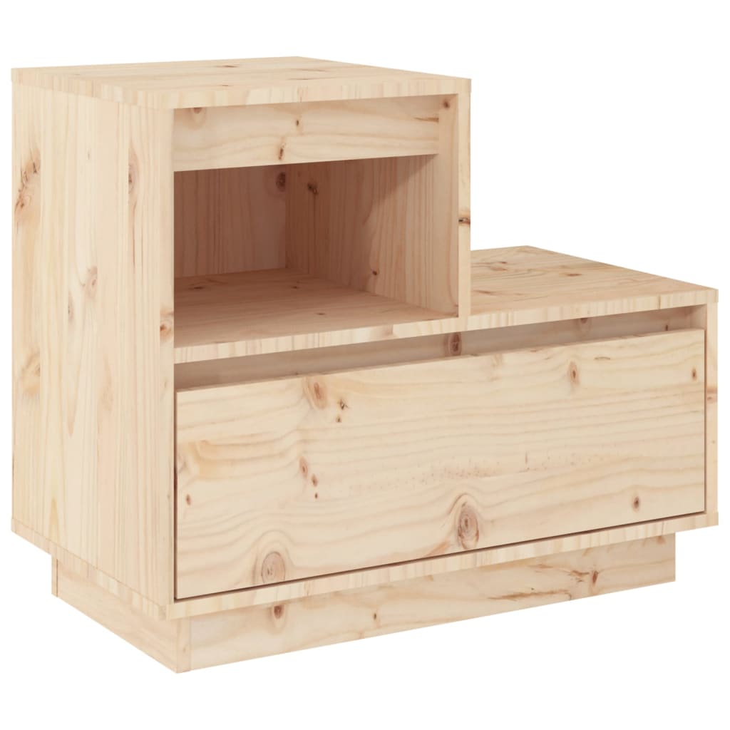 Nachtkastjes 2 St 60X34X51 Cm Massief Grenenhout