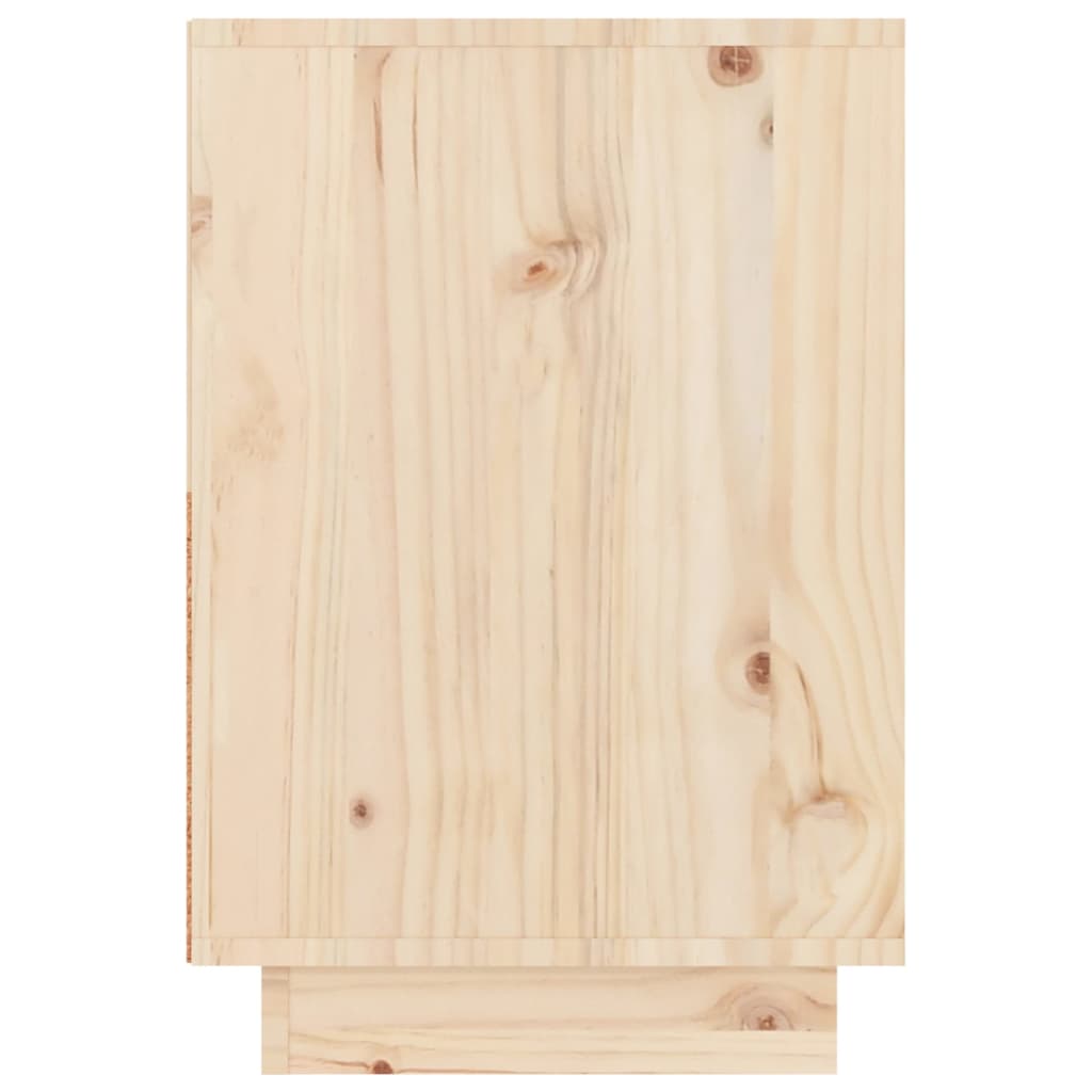 Nachtkastjes 2 St 60X34X51 Cm Massief Grenenhout