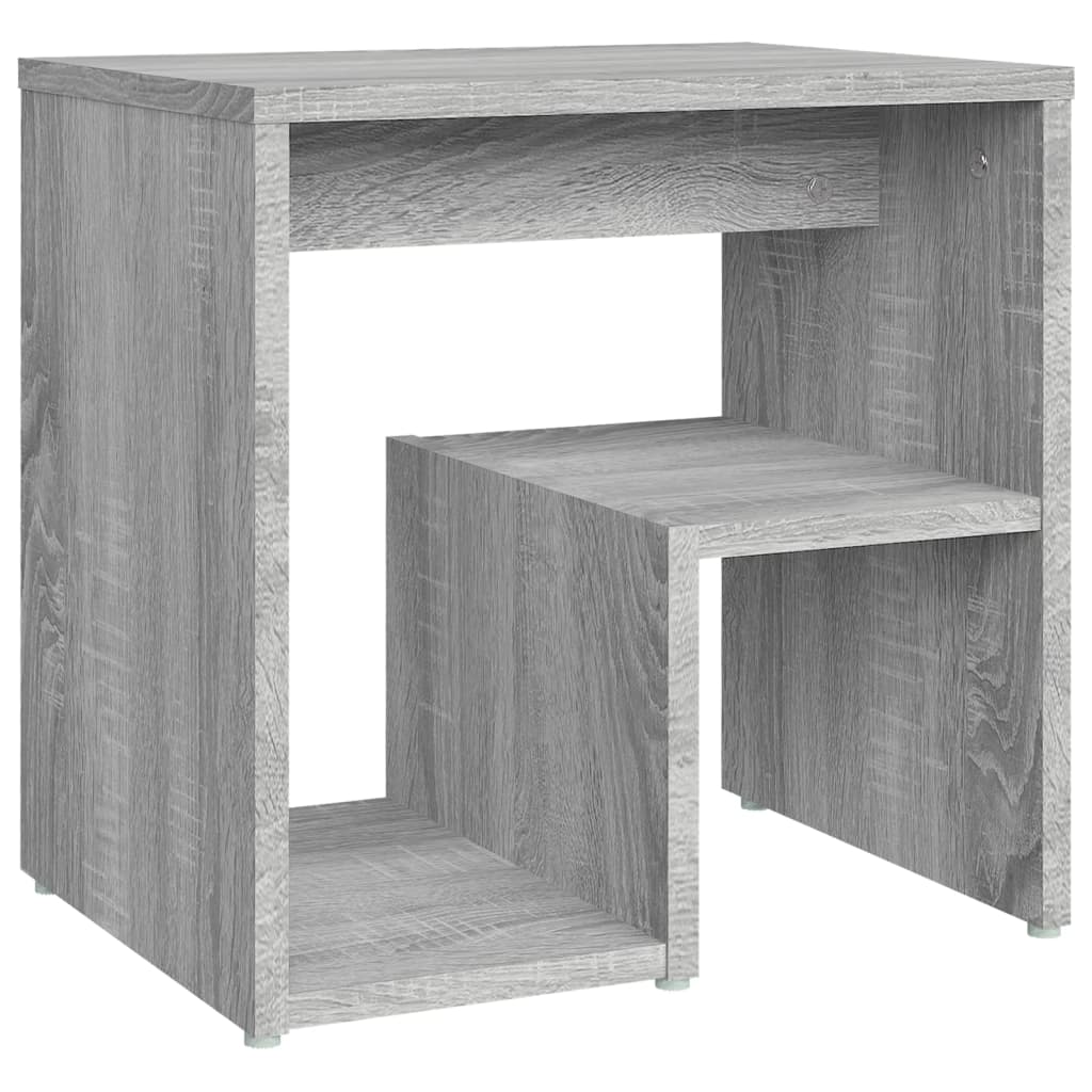 Nachtkastjes 2 St 40X30X40 Cm Bewerkt Hout Grijs Sonoma Eiken