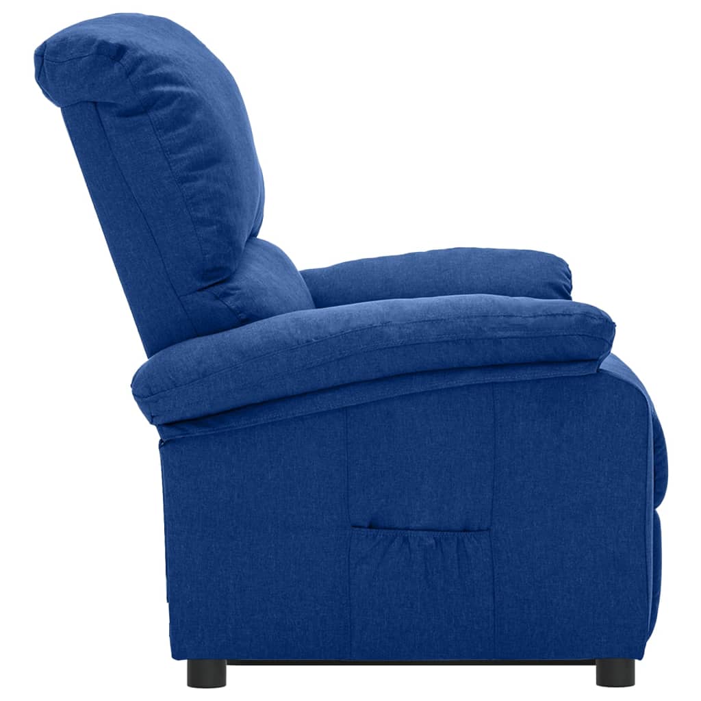 Sta-Opstoel Verstelbaar Stof Blauw