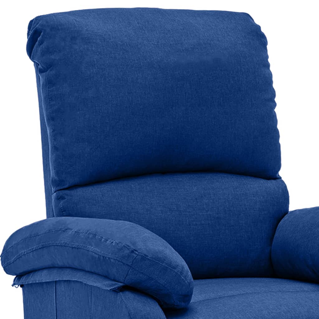 Sta-Opstoel Verstelbaar Stof Blauw