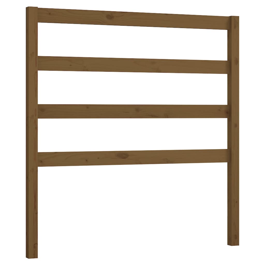 Hoofdbord 96X4X100 Cm Massief Grenenhout Honingbruin