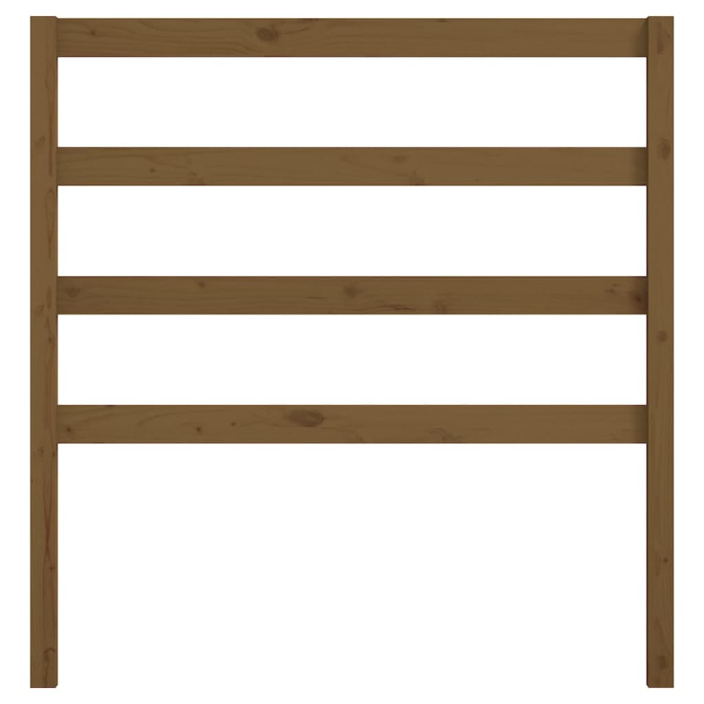 Hoofdbord 96X4X100 Cm Massief Grenenhout Honingbruin