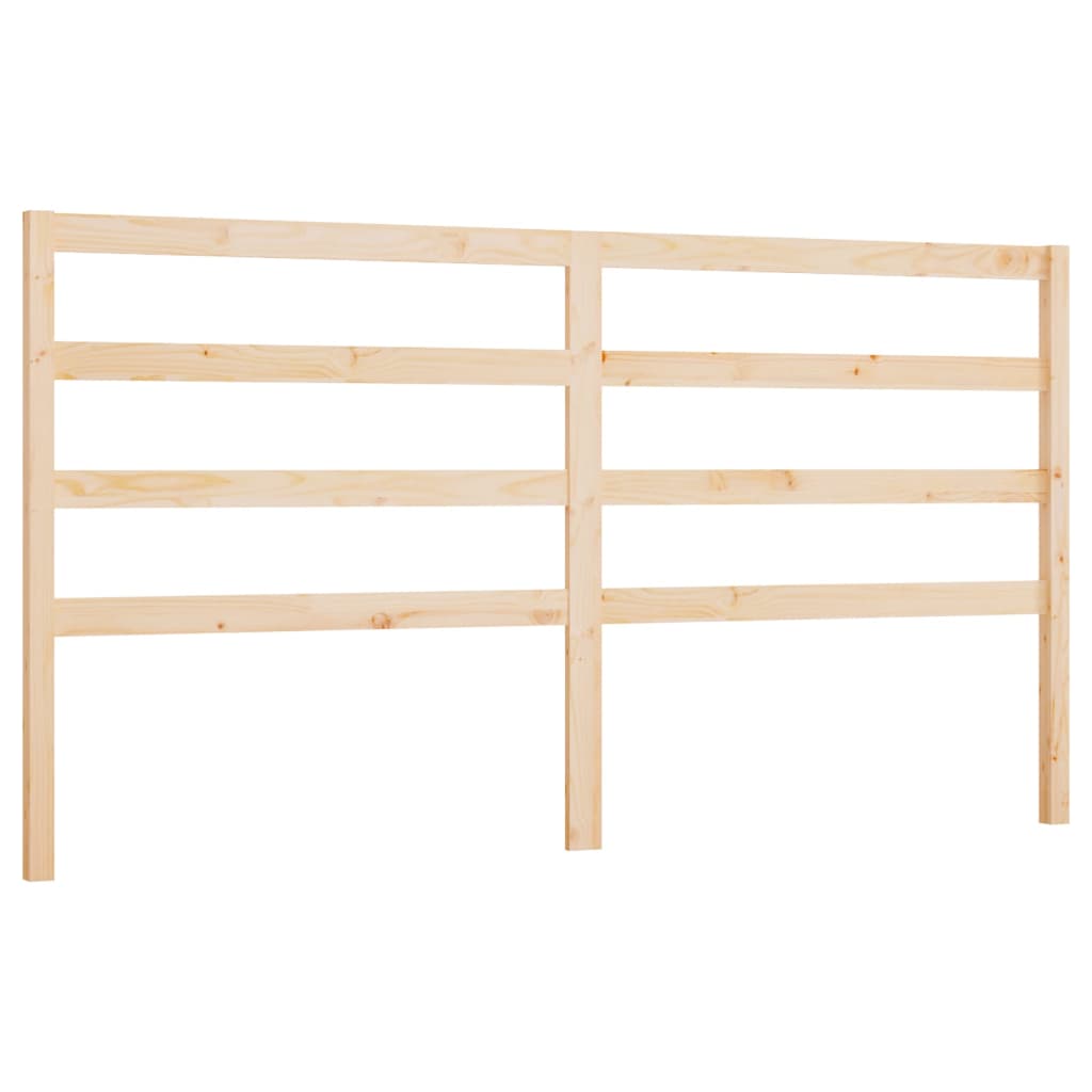 Hoofdbord 206X4X100 Cm Massief Grenenhout