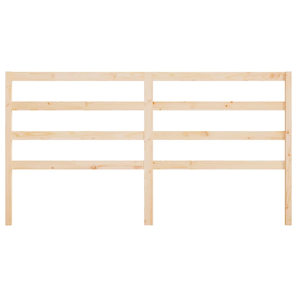 Hoofdbord 206X4X100 Cm Massief Grenenhout