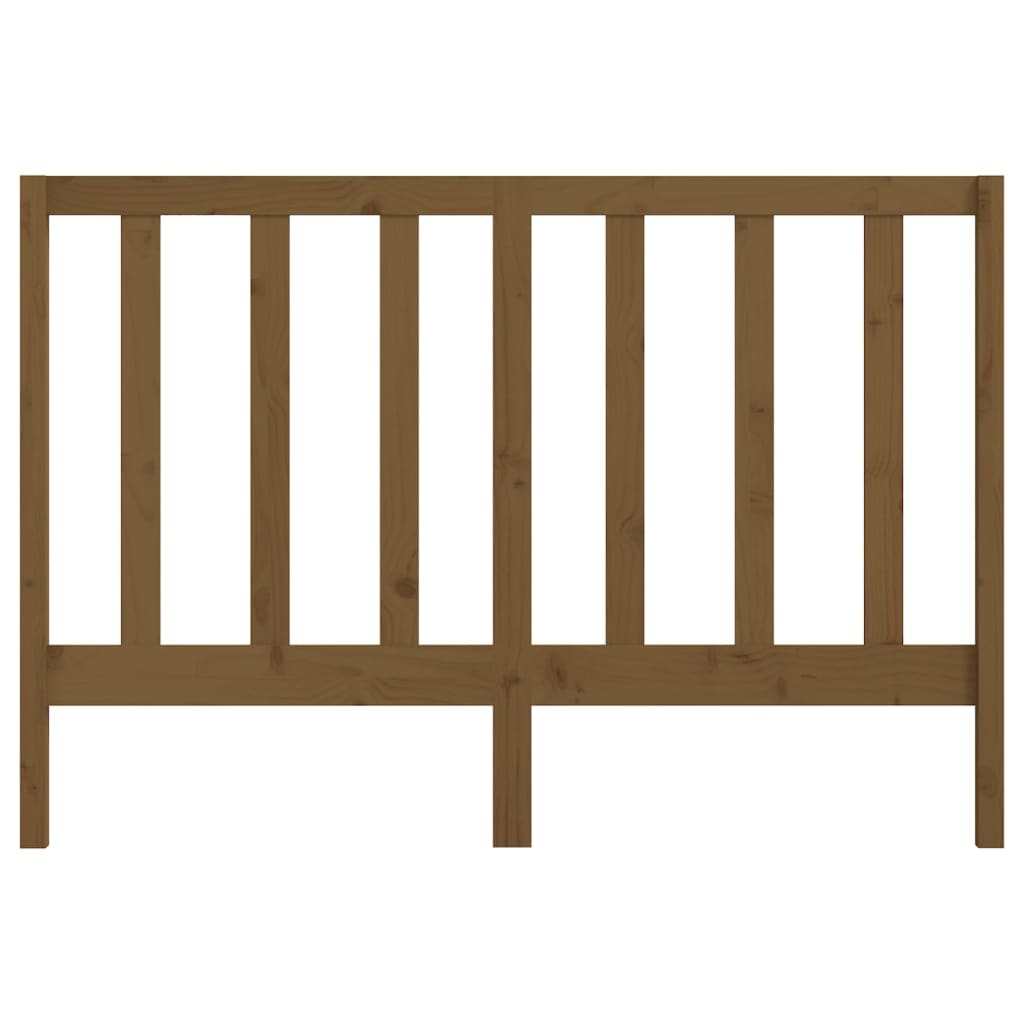 Hoofdbord 156X4X100 Cm Massief Grenenhout Honingbruin