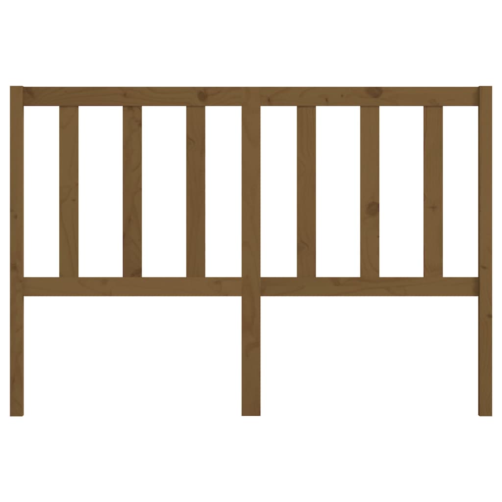 Hoofdbord 156X4X100 Cm Massief Grenenhout Honingbruin
