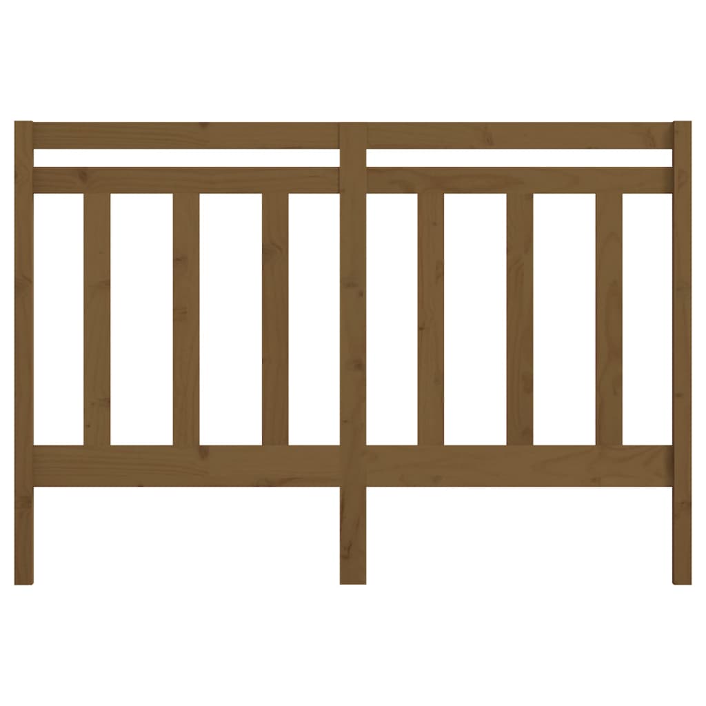 Hoofdbord 156X4X100 Cm Massief Grenenhout Honingbruin