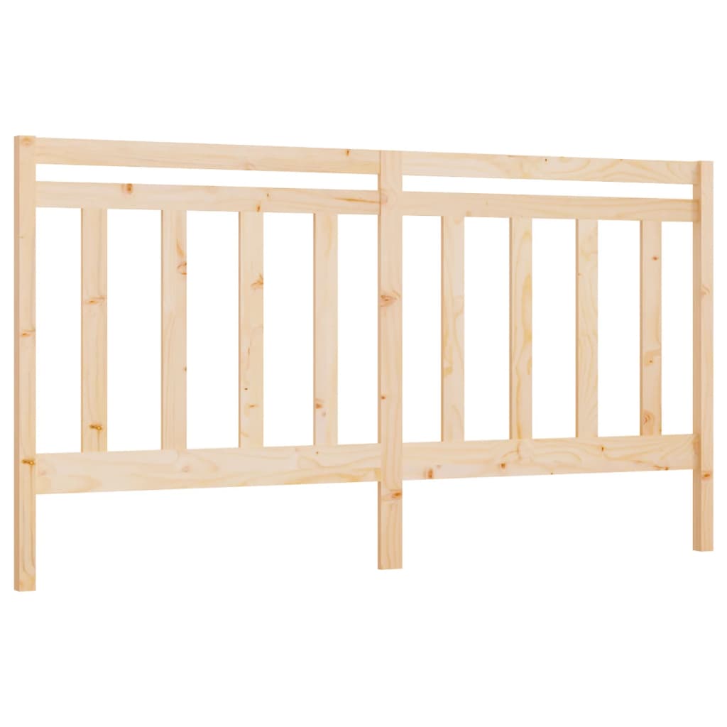 Hoofdbord 206X4X100 Cm Massief Grenenhout