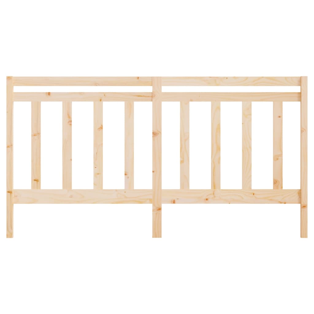 Hoofdbord 206X4X100 Cm Massief Grenenhout
