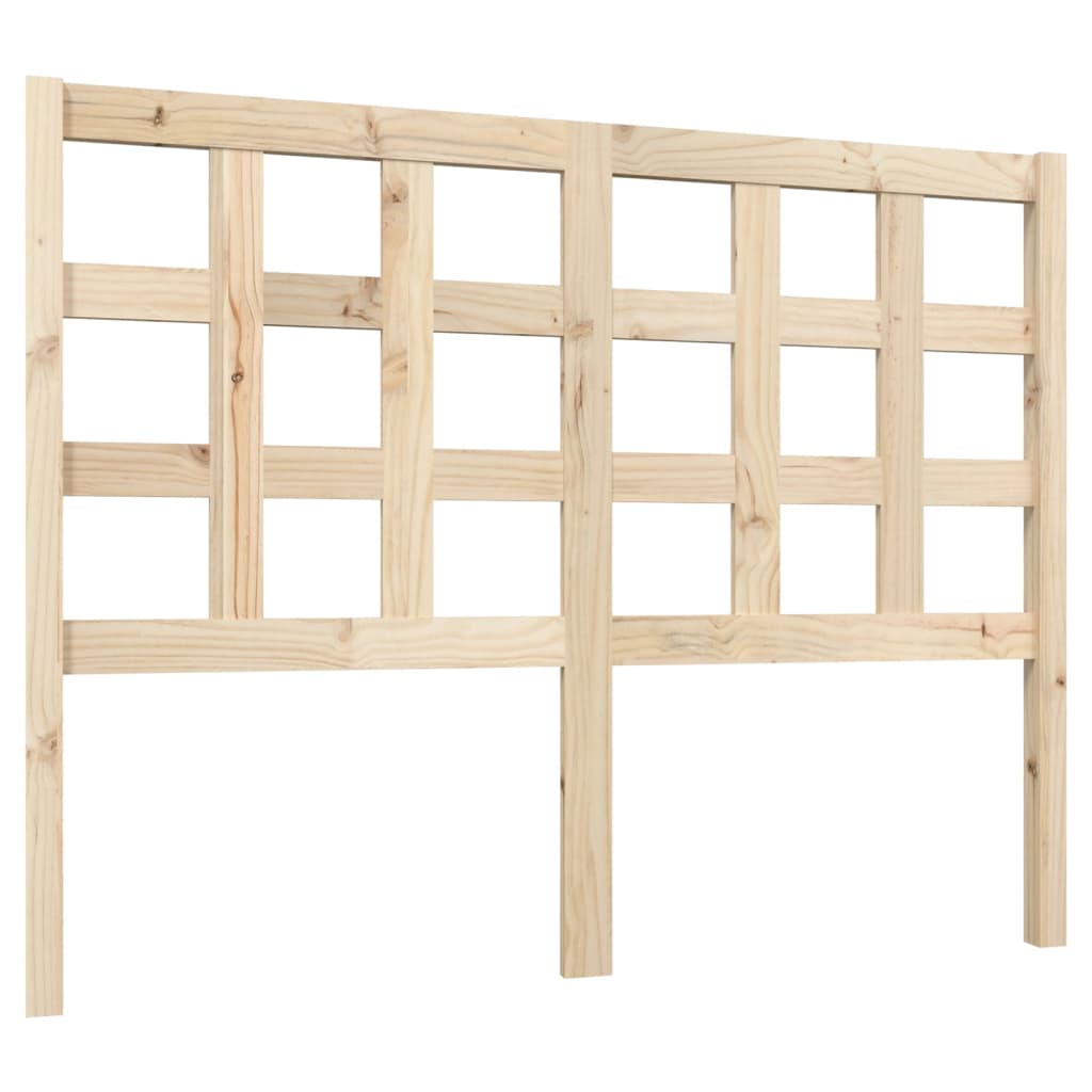 Hoofdbord 125,5X4X100 Cm Massief Grenenhout