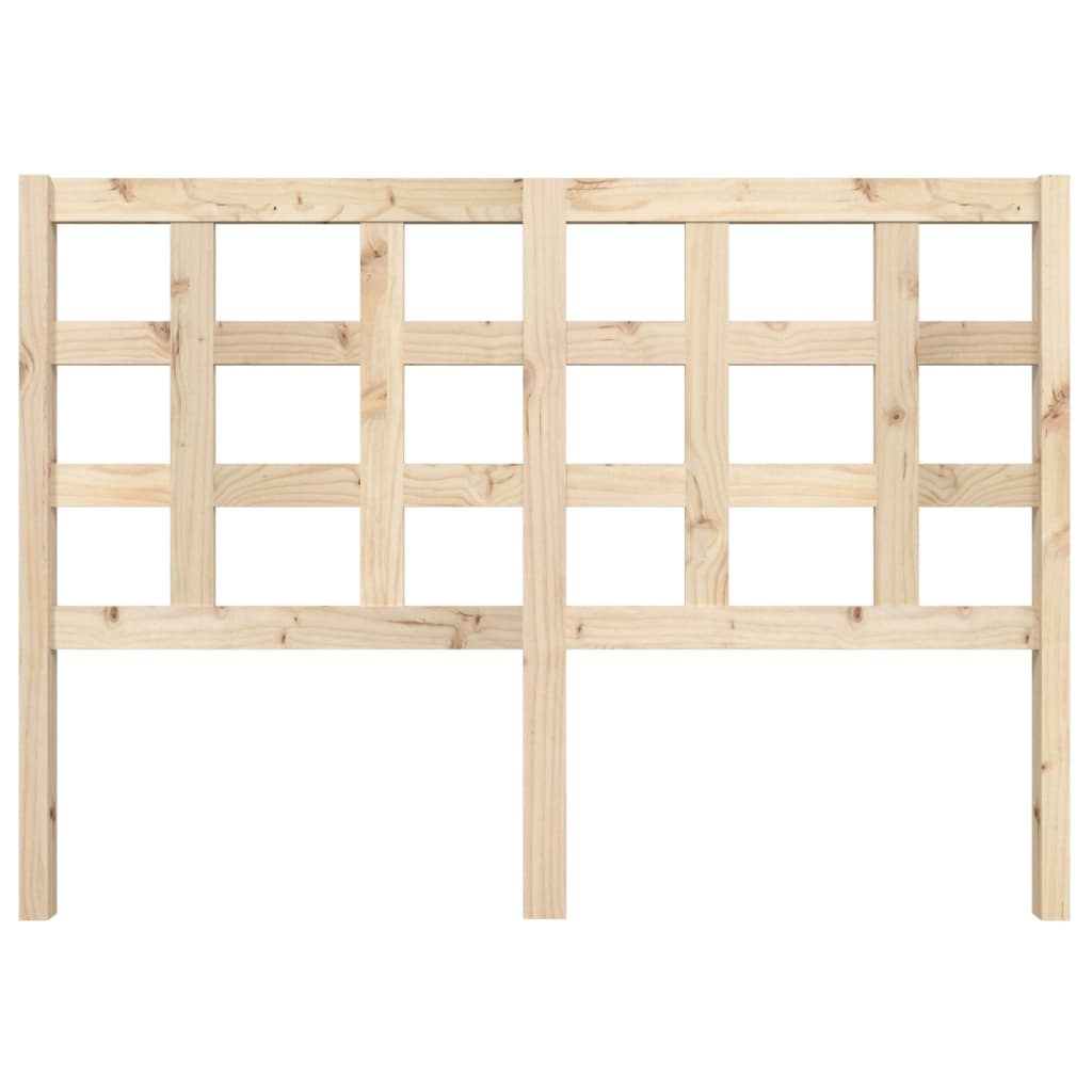 Hoofdbord 140,5X4X100 Cm Massief Grenenhout