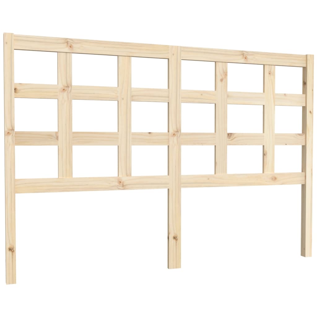 Hoofdbord 145,5X4X100 Cm Massief Grenenhout