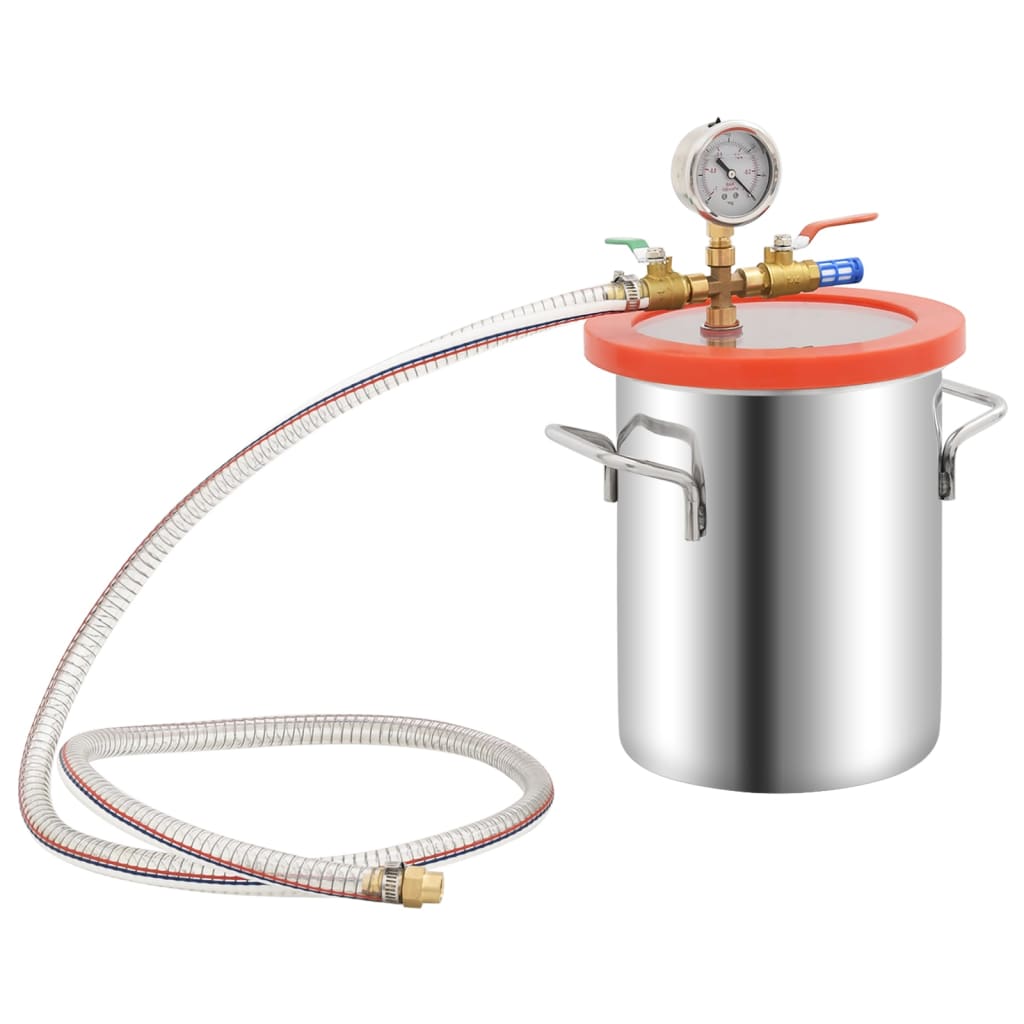 Vacuümkamer Met 2-Traps Pomp 5,5 L