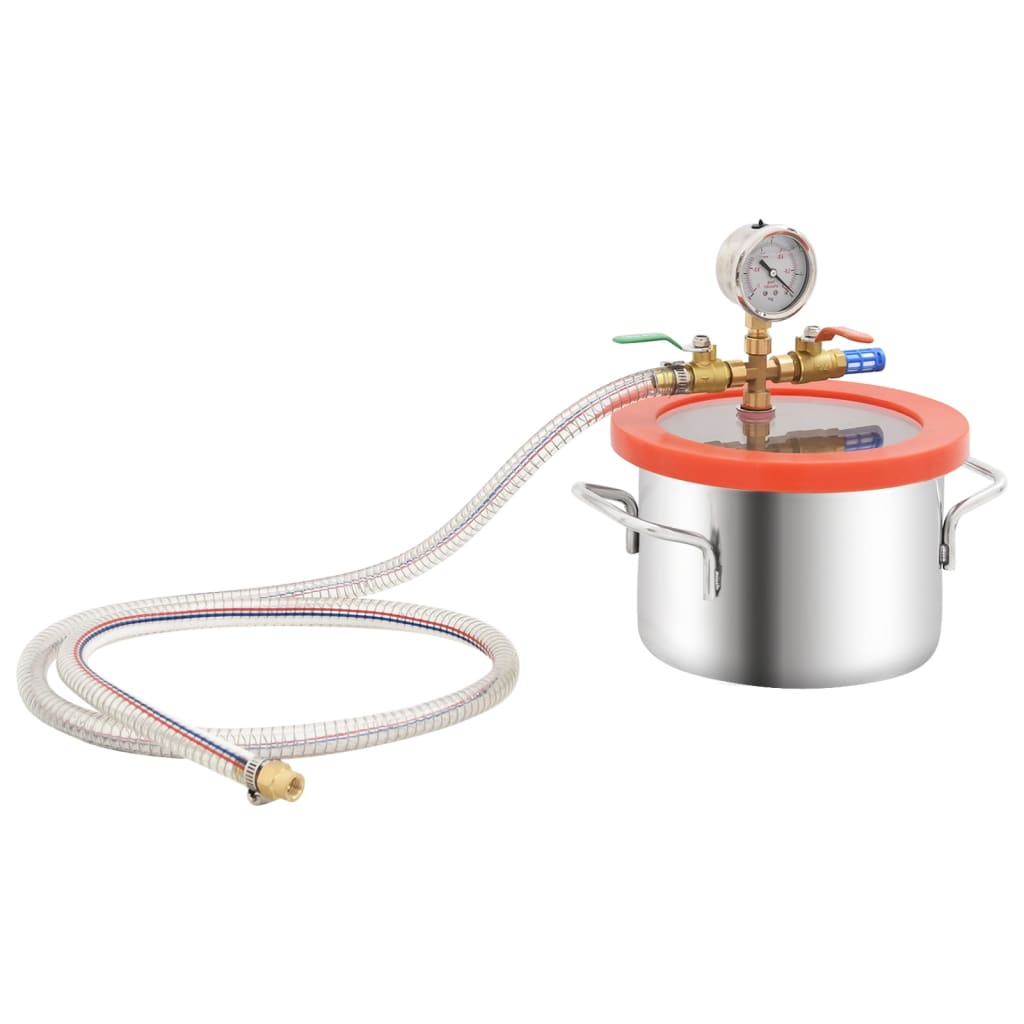 Vacuümkamer Met 1-Traps Pomp 3,7 L
