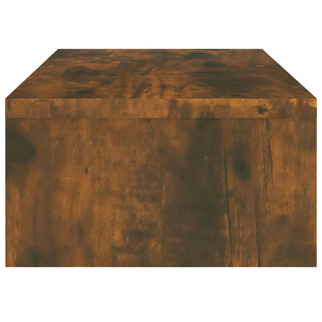 Monitorstandaard 42X24X13 Cm Bewerkt Hout Gerookt Eikenkleurig