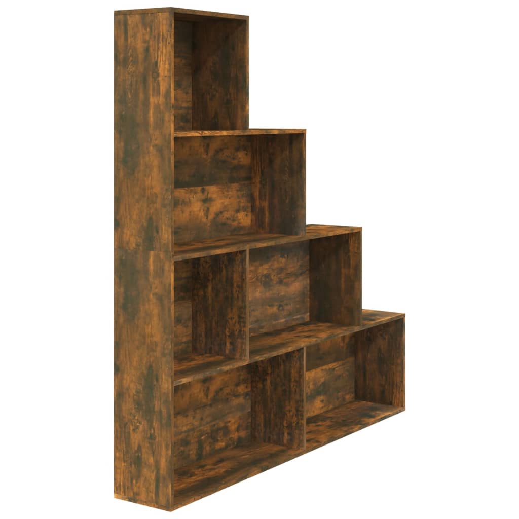 Boekenkast 155X24X160 Cm Gerookt Eikenkleurig