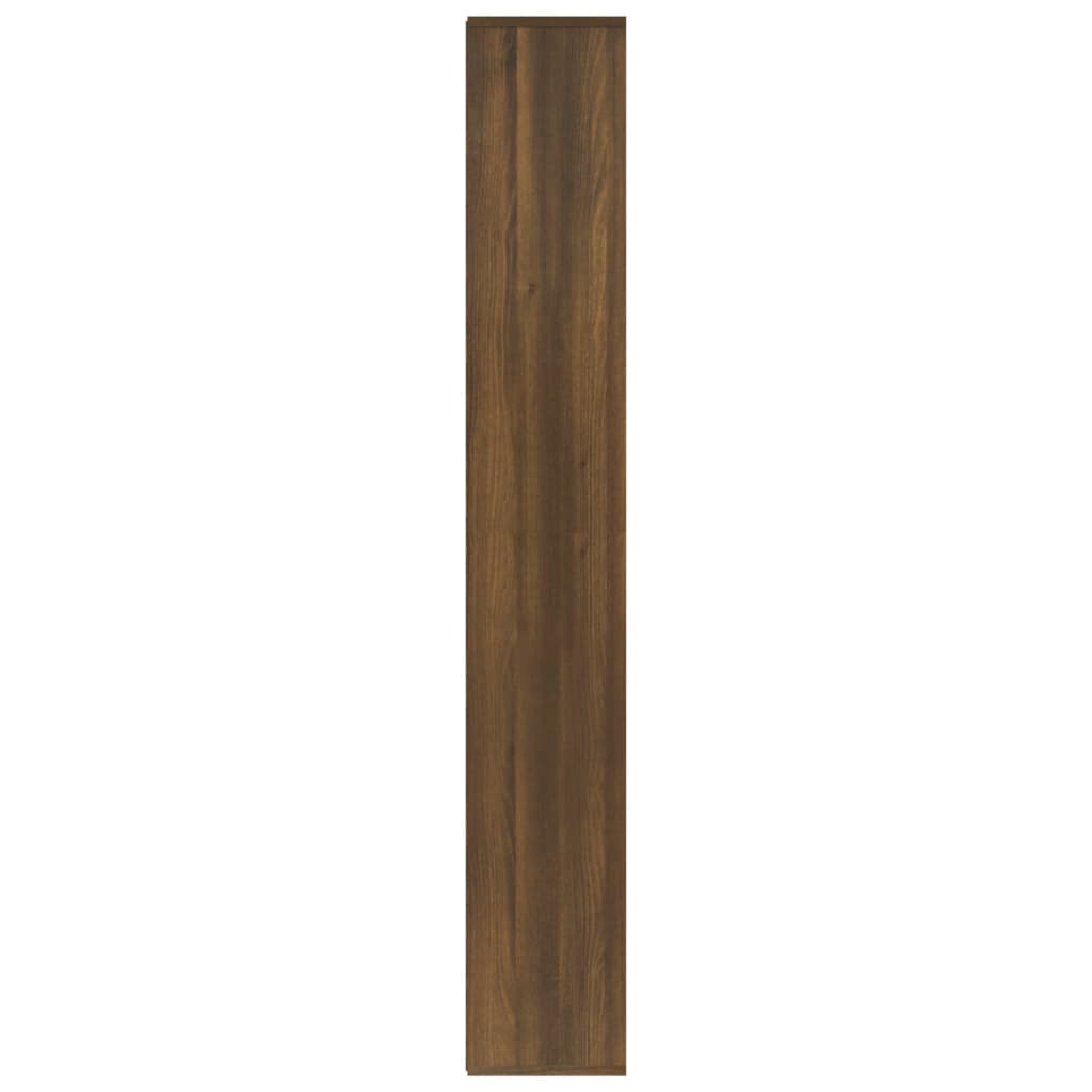 Boekenkast 155X24X160 Cm Bruineikenkleurig