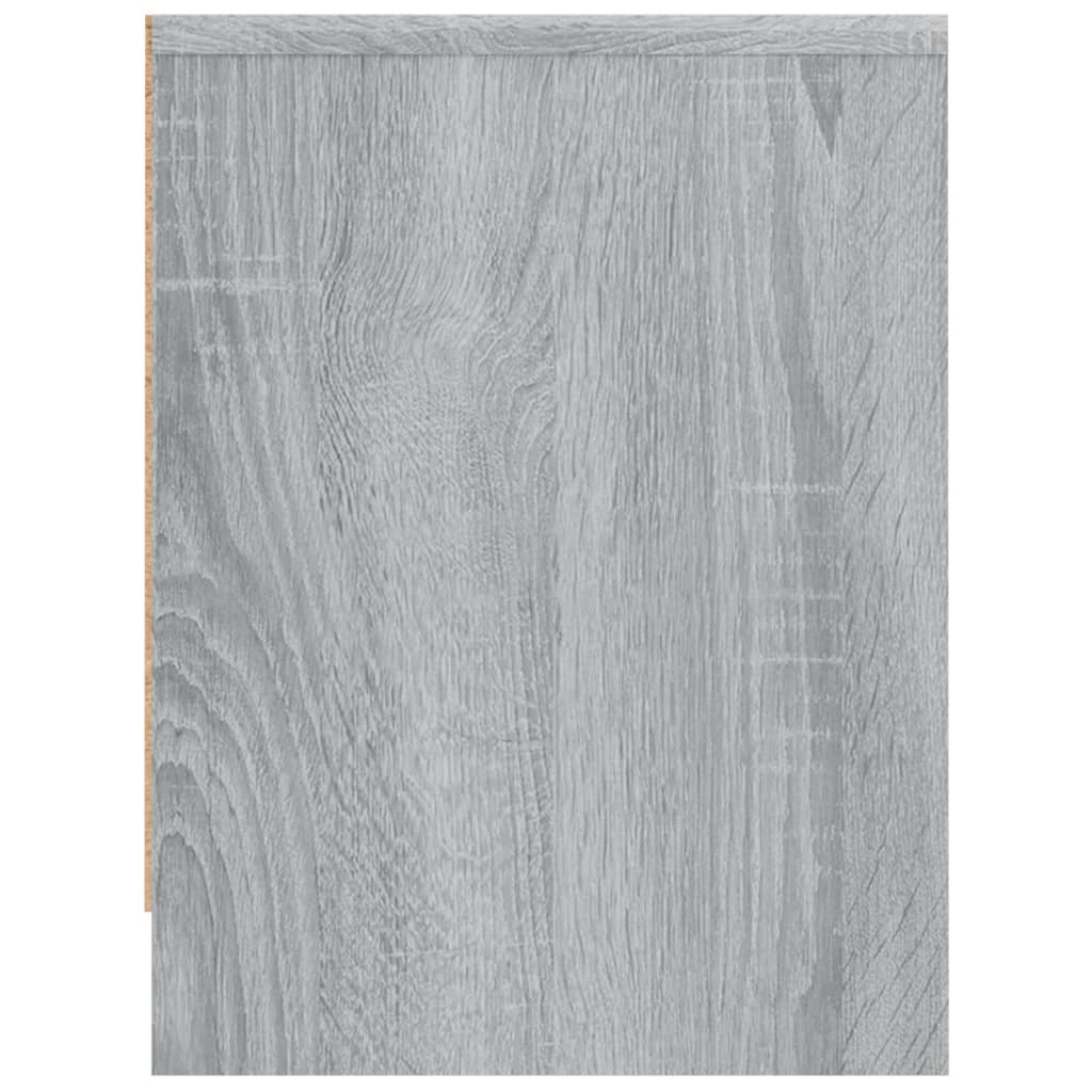 Nachtkastjes 2 St 40X30X40 Cm Bewerkt Hout Grijs Sonoma Eiken