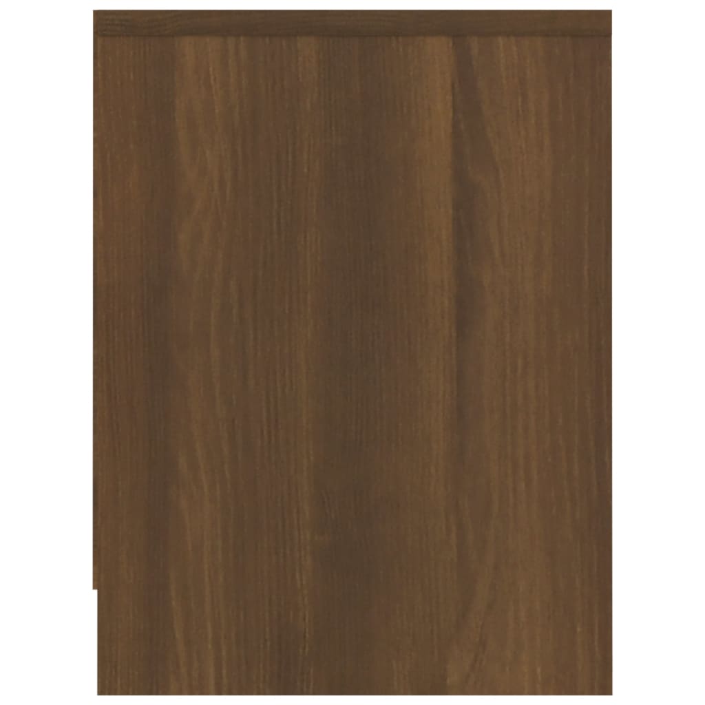 Nachtkastjes 2 St 40X30X40 Cm Bewerkt Hout Bruineikenkleurig
