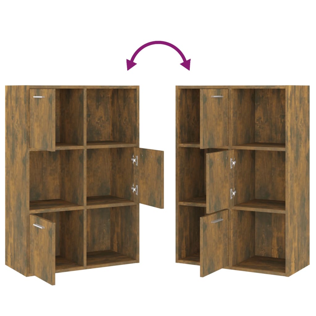 Opbergkast 60X29,5X90 Cm Gerookt Eikenkleurig