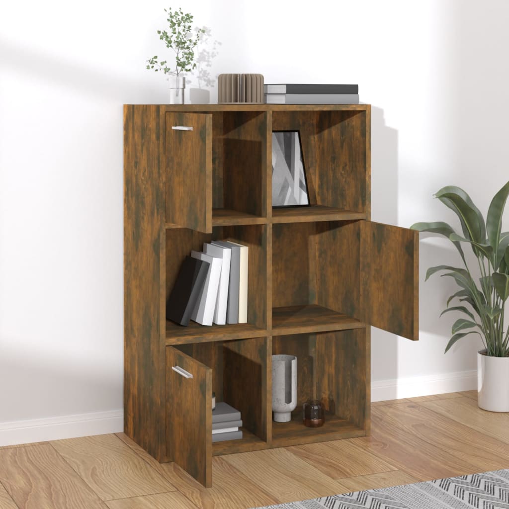 Opbergkast 60X29,5X90 Cm Gerookt Eikenkleurig