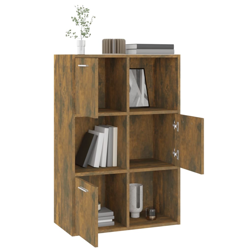 Opbergkast 60X29,5X90 Cm Gerookt Eikenkleurig