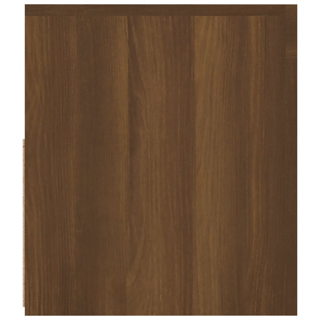 Tv-Meubel Met Led-Verlichting 120X35X40 Cm Bruin Eikenkleurig