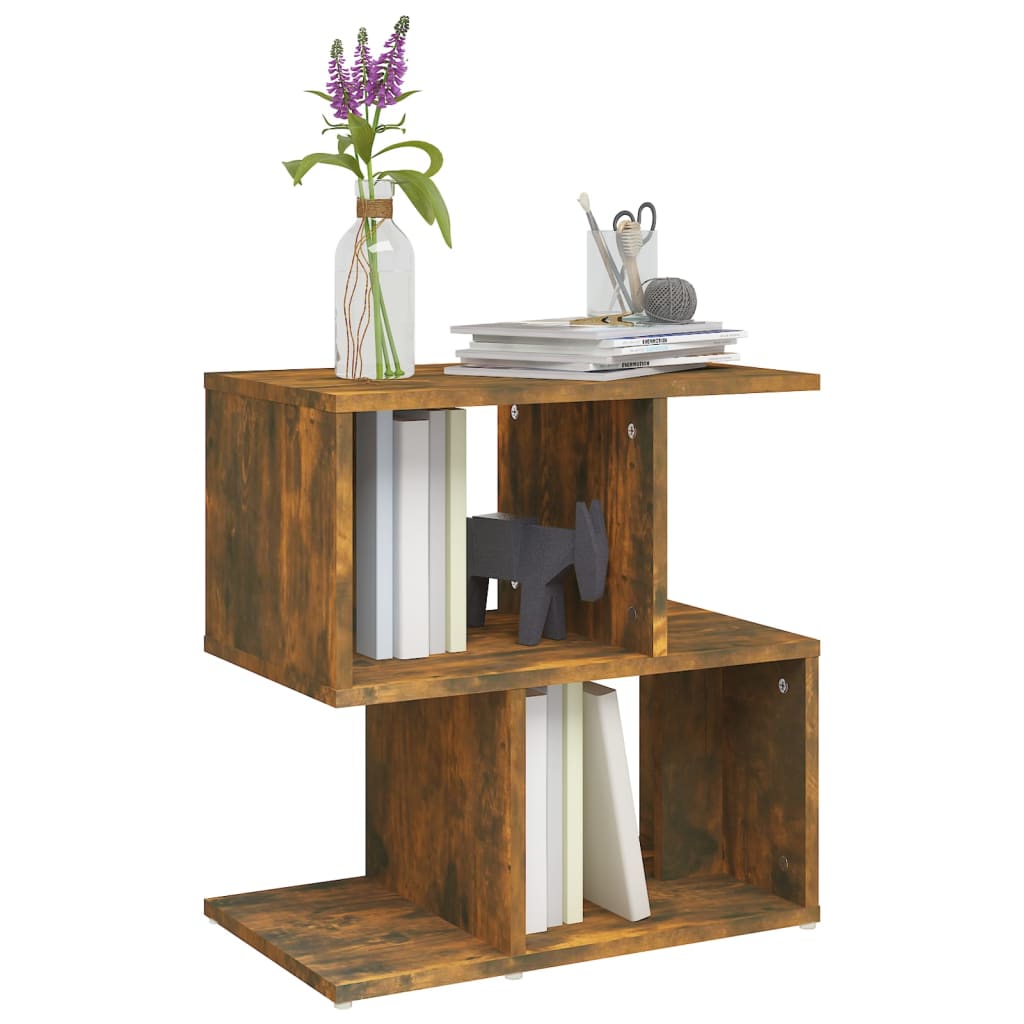 Nachtkastjes 2 St 50X30X51,5 Cm Bewerkt Hout Gerookt Eikenkleur