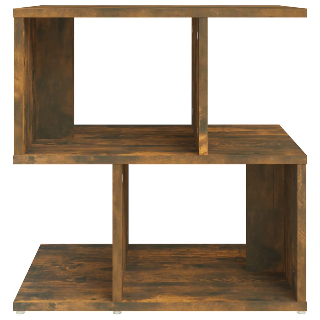 Nachtkastjes 2 St 50X30X51,5 Cm Bewerkt Hout Gerookt Eikenkleur