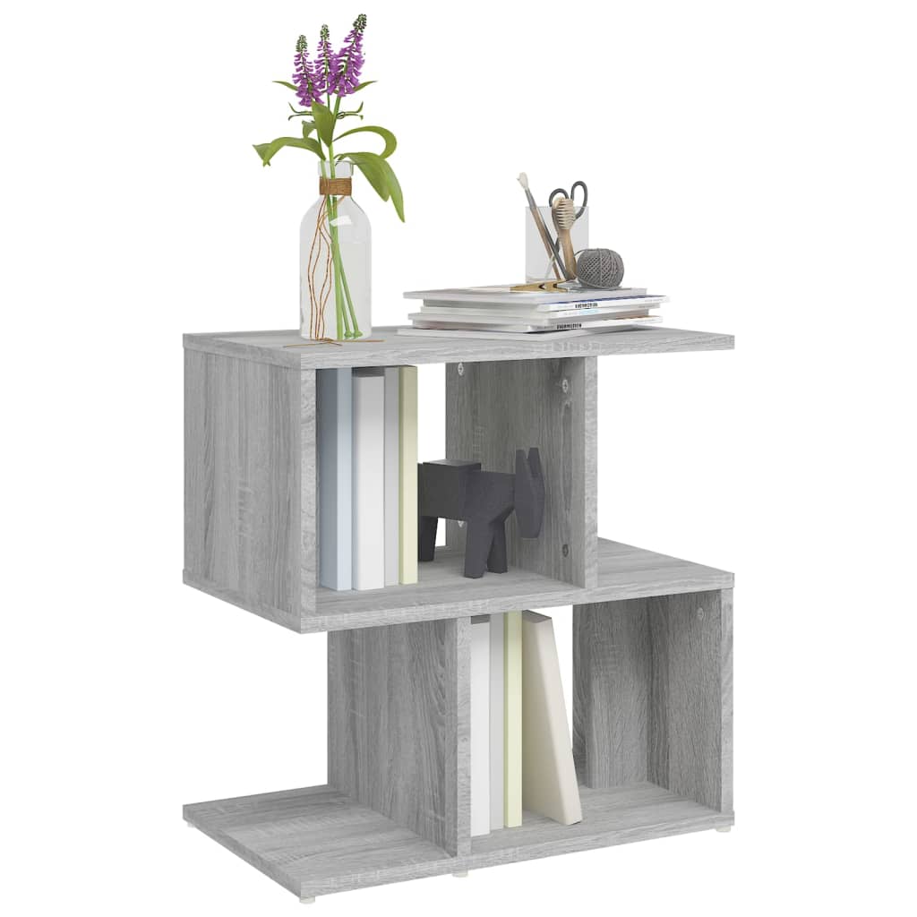 Nachtkastjes 2 St 50X30X51,5 Cm Bewerkt Hout Grijs Sonoma Eiken