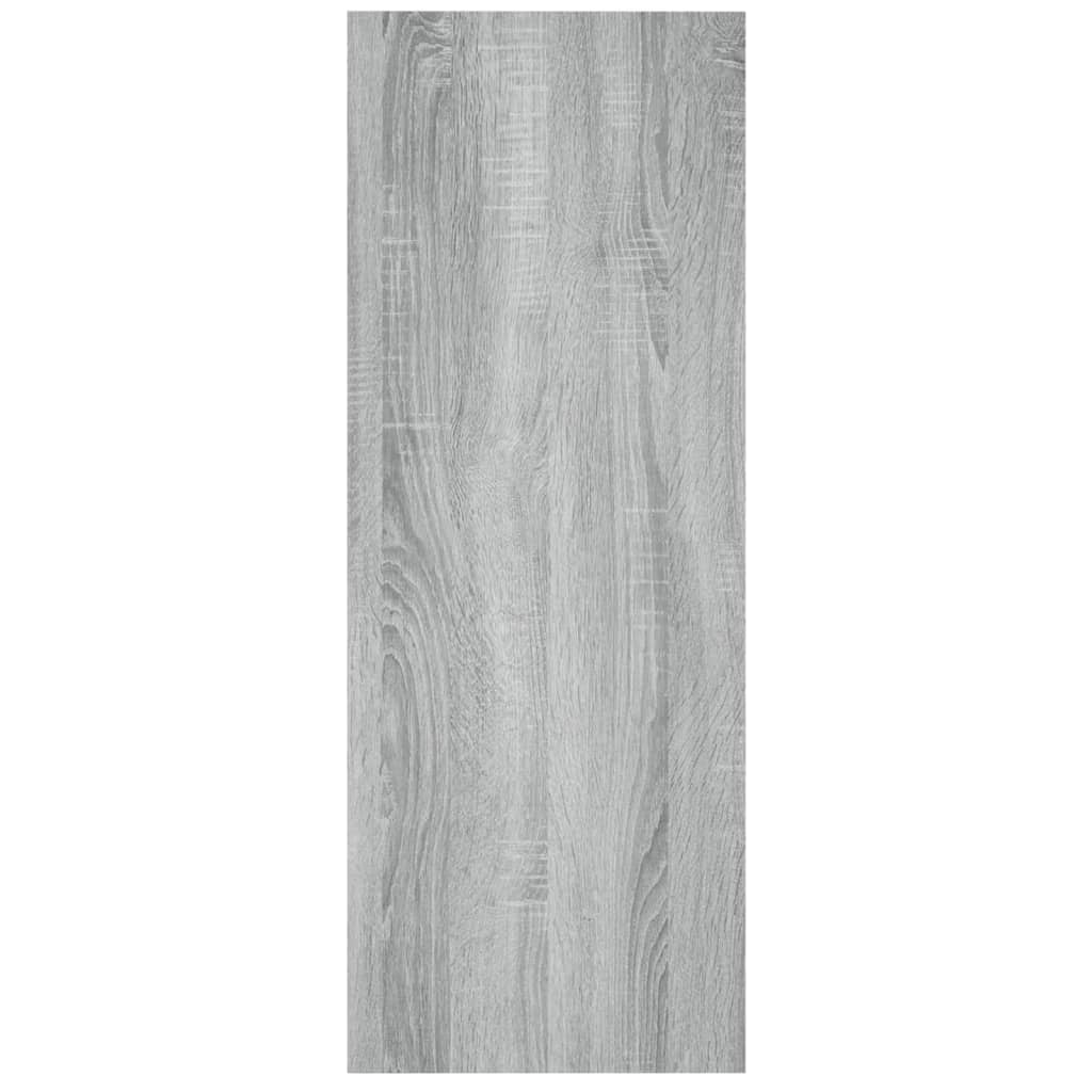 Wandtafel 105X30X80 Cm Bewerkt Hout Grijs Sonoma Eikenkleurig