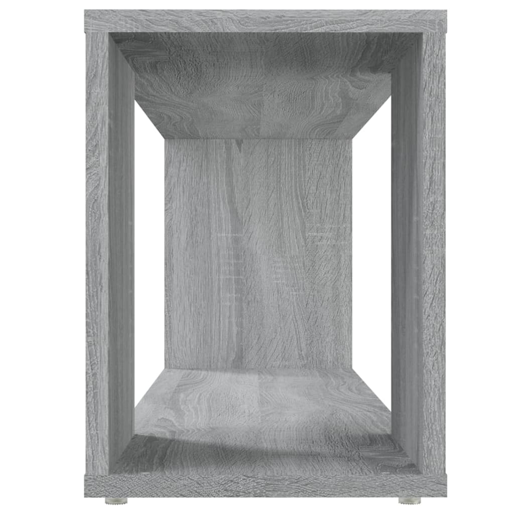 Tv-Meubel 100X24X32 Cm Bewerkt Hout Grijs Sonoma Eikenkleurig