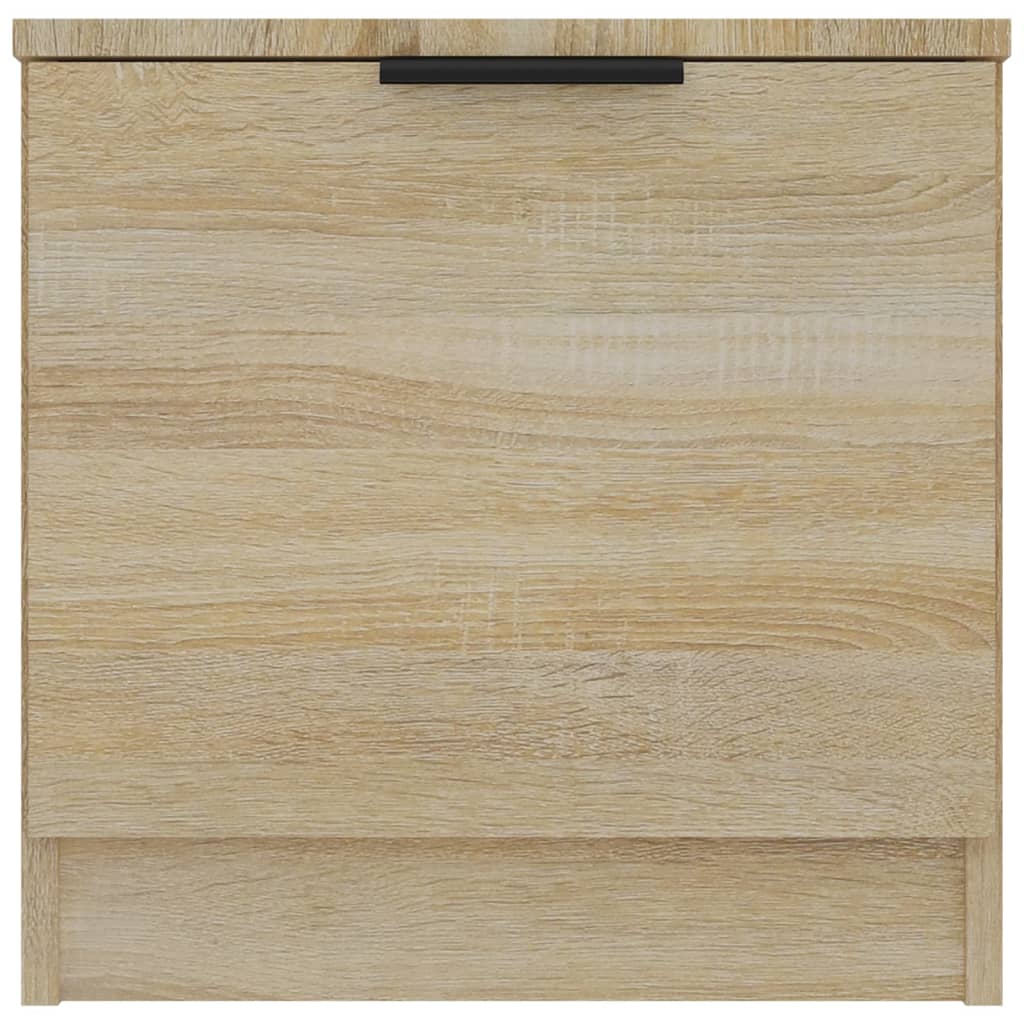 Nachtkastjes 2 St 40X39X40 Cm Sonoma Eikenkleurig