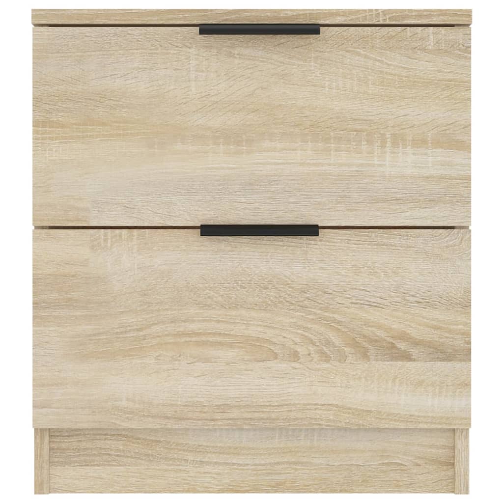 Nachtkastje Bewerkt Hout Sonoma Eikenkleurig