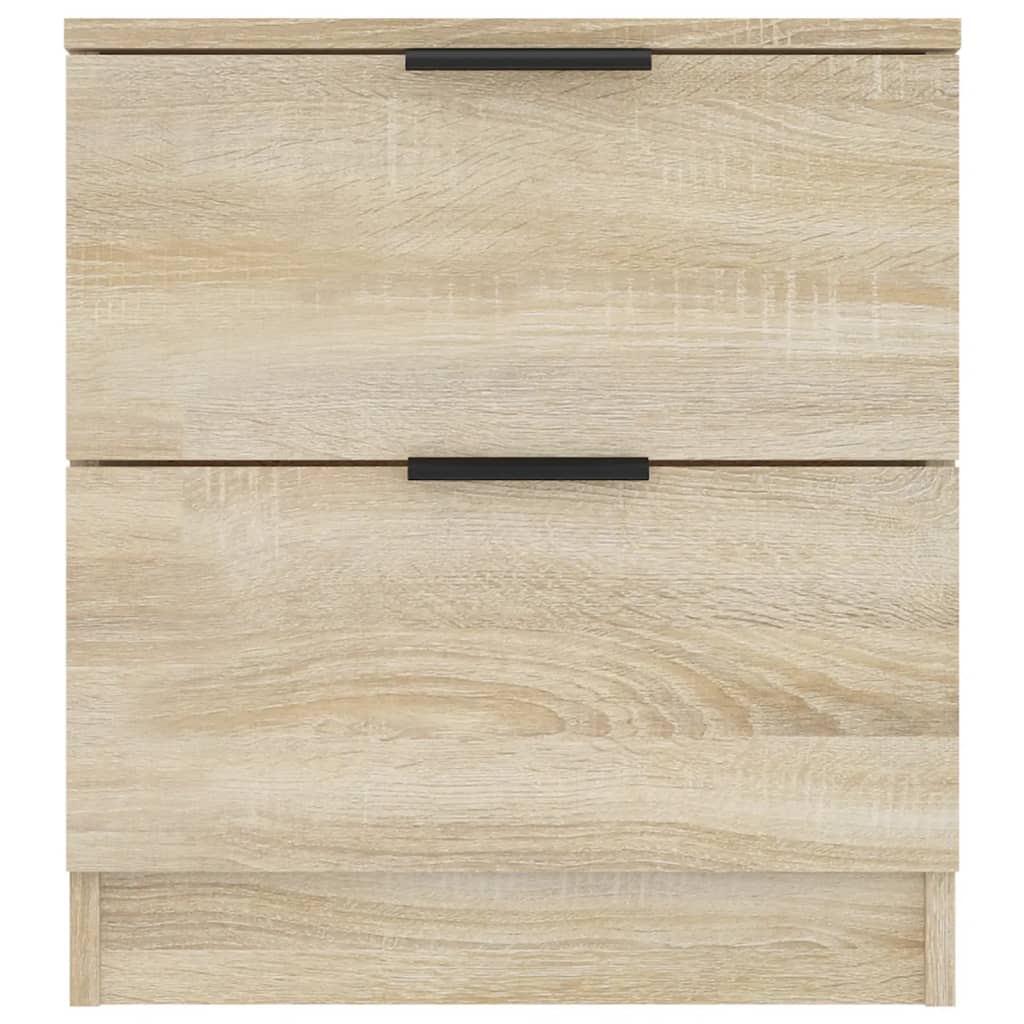 Nachtkastjes 2 St Bewerkt Hout Sonoma Eikenkleurig