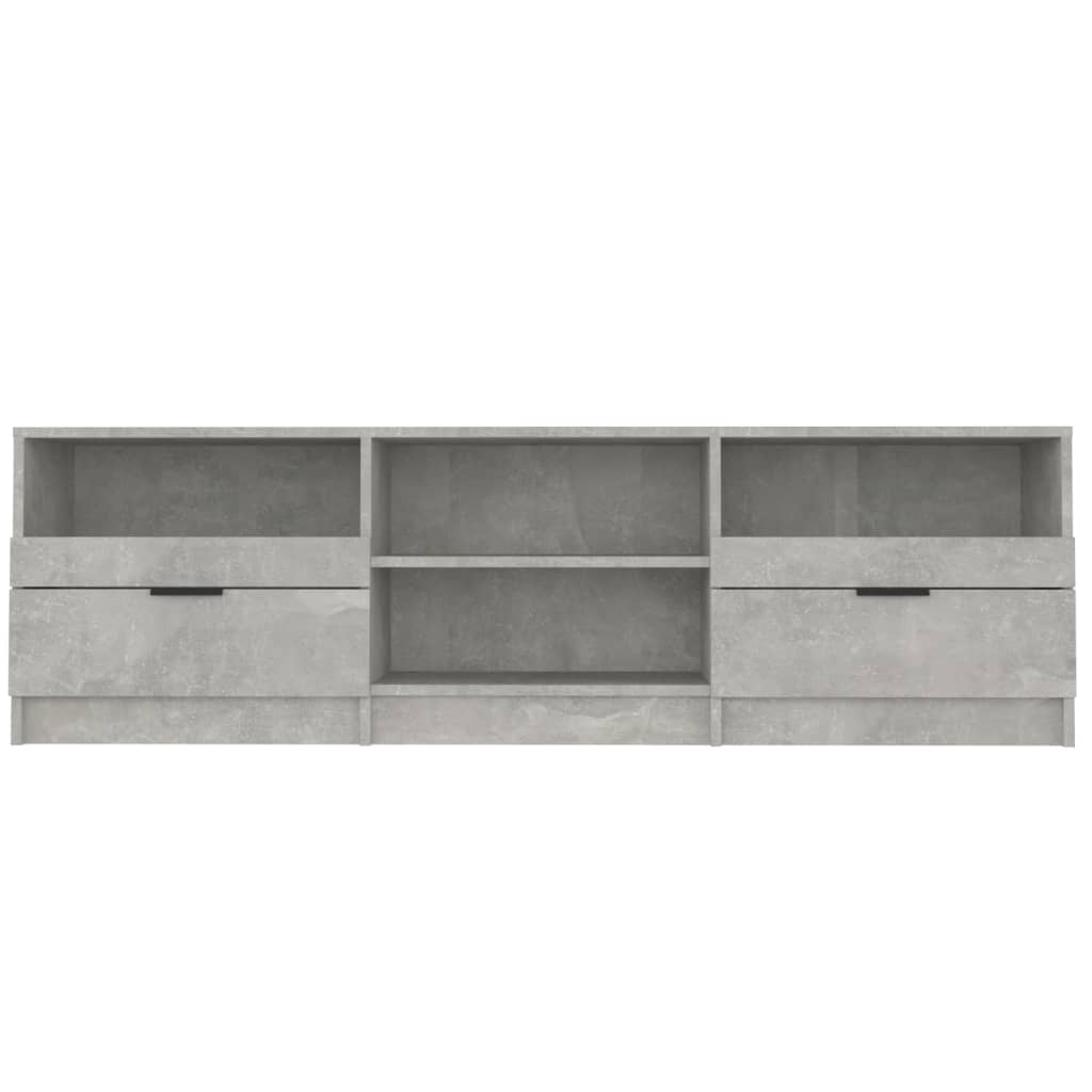Tv-Meubel 150X33,5X45 Cm Bewerkt Hout Betongrijs