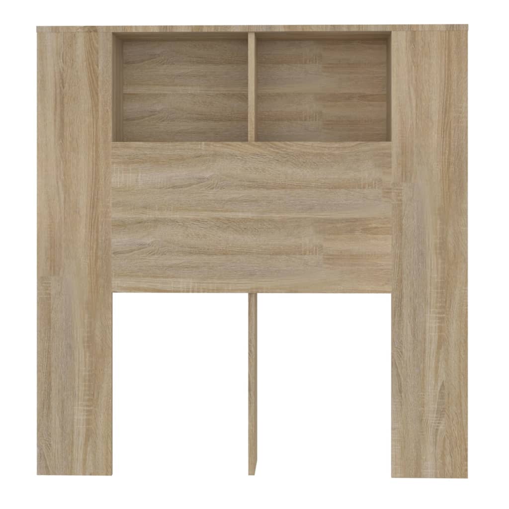 Hoofdbordkast 100X18,5X104,5 Cm Sonoma Eikenkleurig