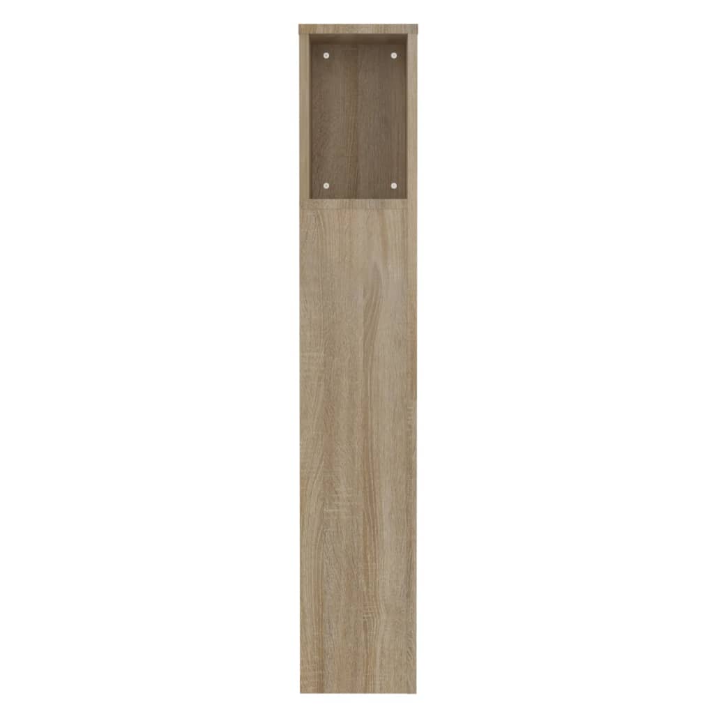 Hoofdbordkast 100X18,5X104,5 Cm Sonoma Eikenkleurig