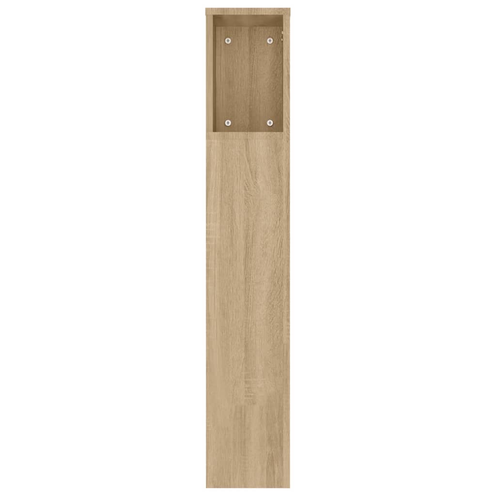 Hoofdbordkast 180X18,5X104,5 Cm Sonoma Eikenkleurig