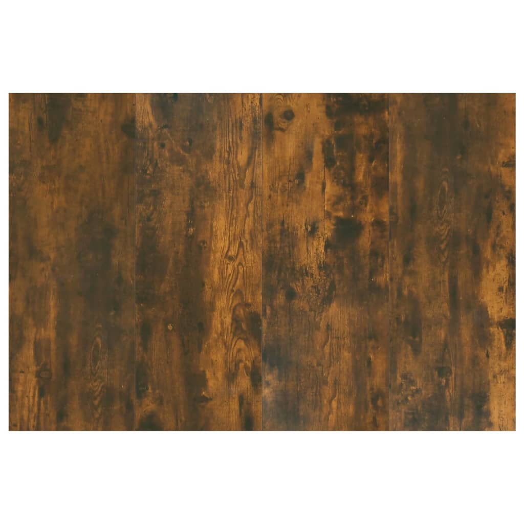 Hoofdbord 120X1,5X80 Cm Bewerkt Hout Gerookt Eikenkleurig