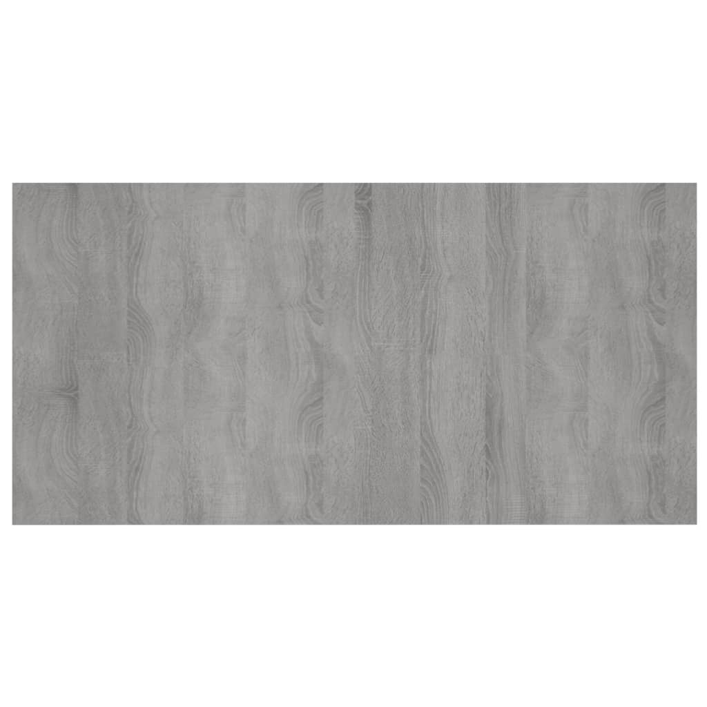 Hoofdbord 160X1,5X80 Cm Bewerkt Hout Grijs Sonoma Eikenkleurig