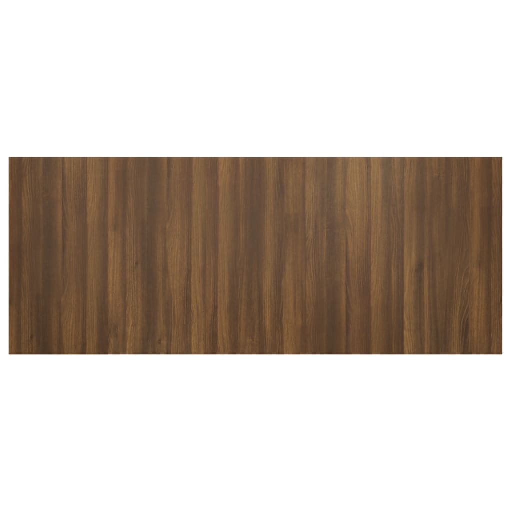 Hoofdbord 200X1,5X80 Cm Bewerkt Hout Bruineikenkleurig