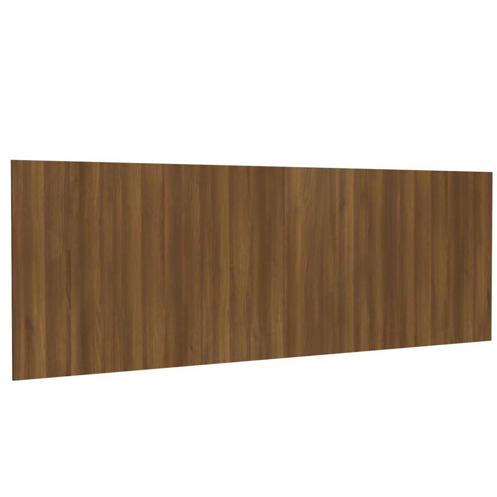 Hoofdbord Wandmodel 240X1,5X80 Cm Bewerkt Hout Bruineikenkleur