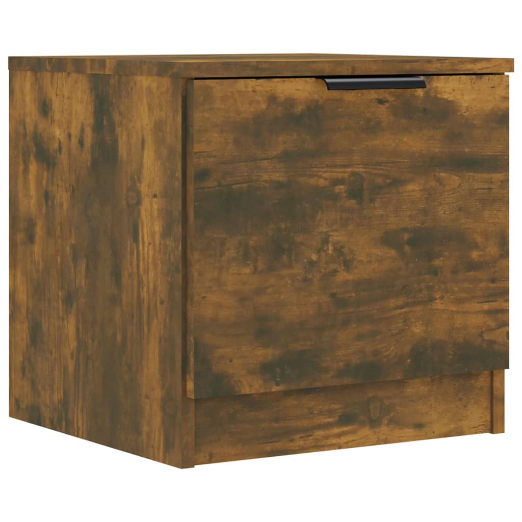 Nachtkastjes 2 St 40X39X40 Cm Gerookt Eikenkleurig