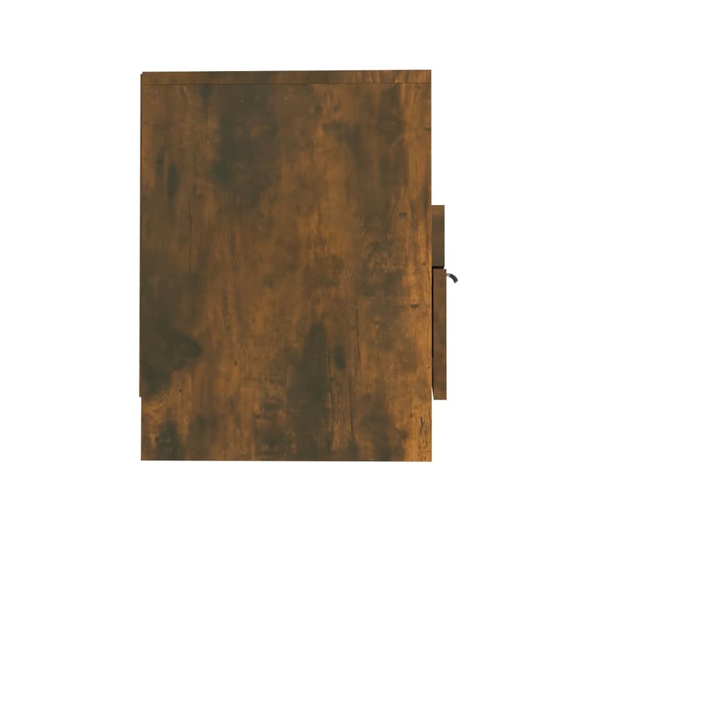 Tv-Meubel 150X33,5X45 Cm Bewerkt Hout Gerookt Eikenkleurig