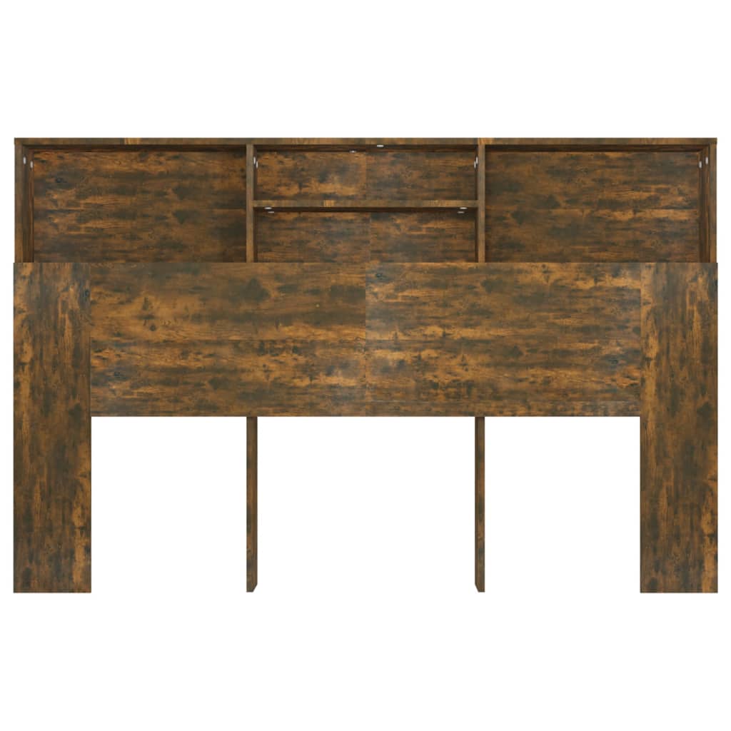 Hoofdbordkast 160X19X103,5 Cm Gerookt Eikenkleurig