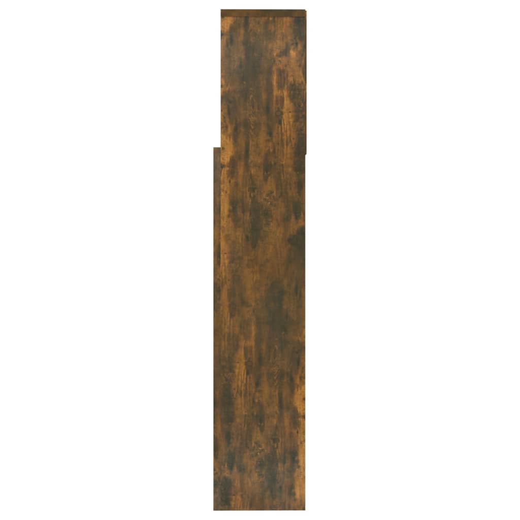 Hoofdbordkast 160X19X103,5 Cm Gerookt Eikenkleurig